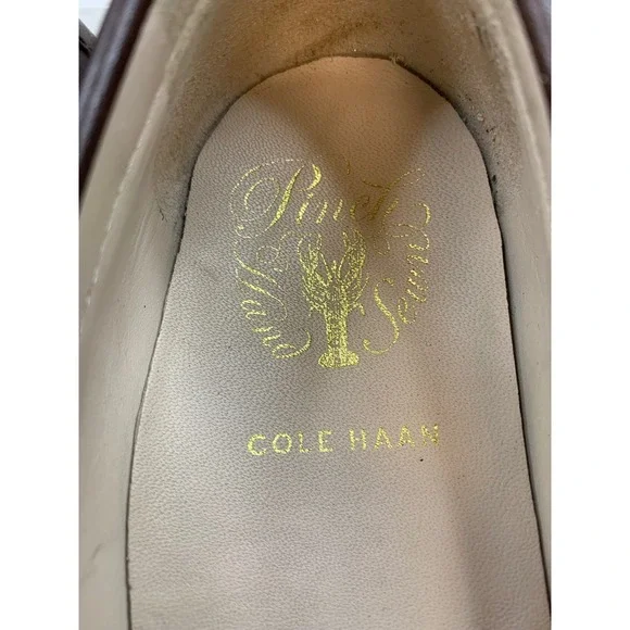 Cole Haan Women's Pinch Grand Penny Loafers 6.5 Brown Leather Casual Shoes - Picture 8 of 11